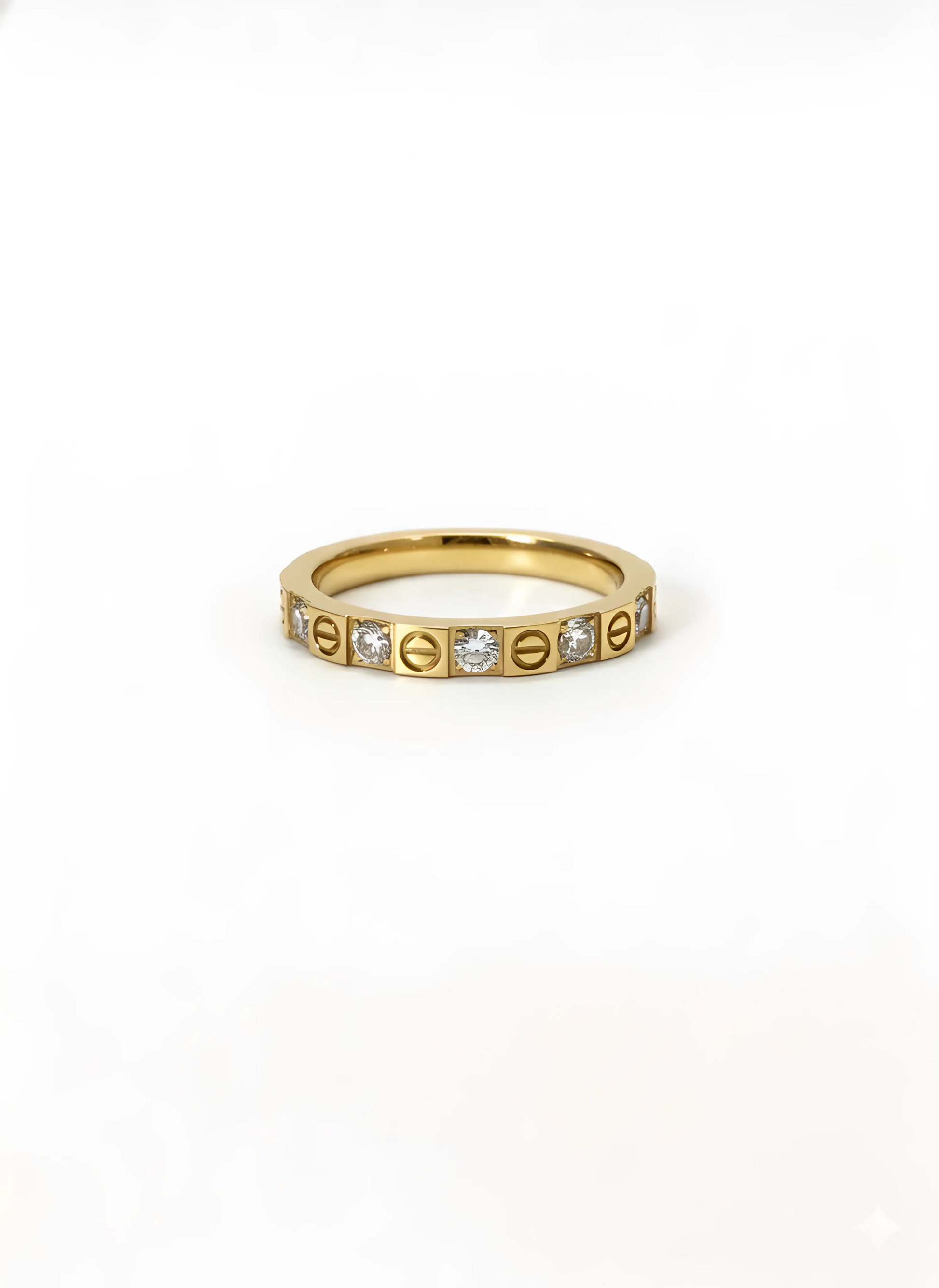 Love Ring, 18K Gold Plated - AurviJewelry