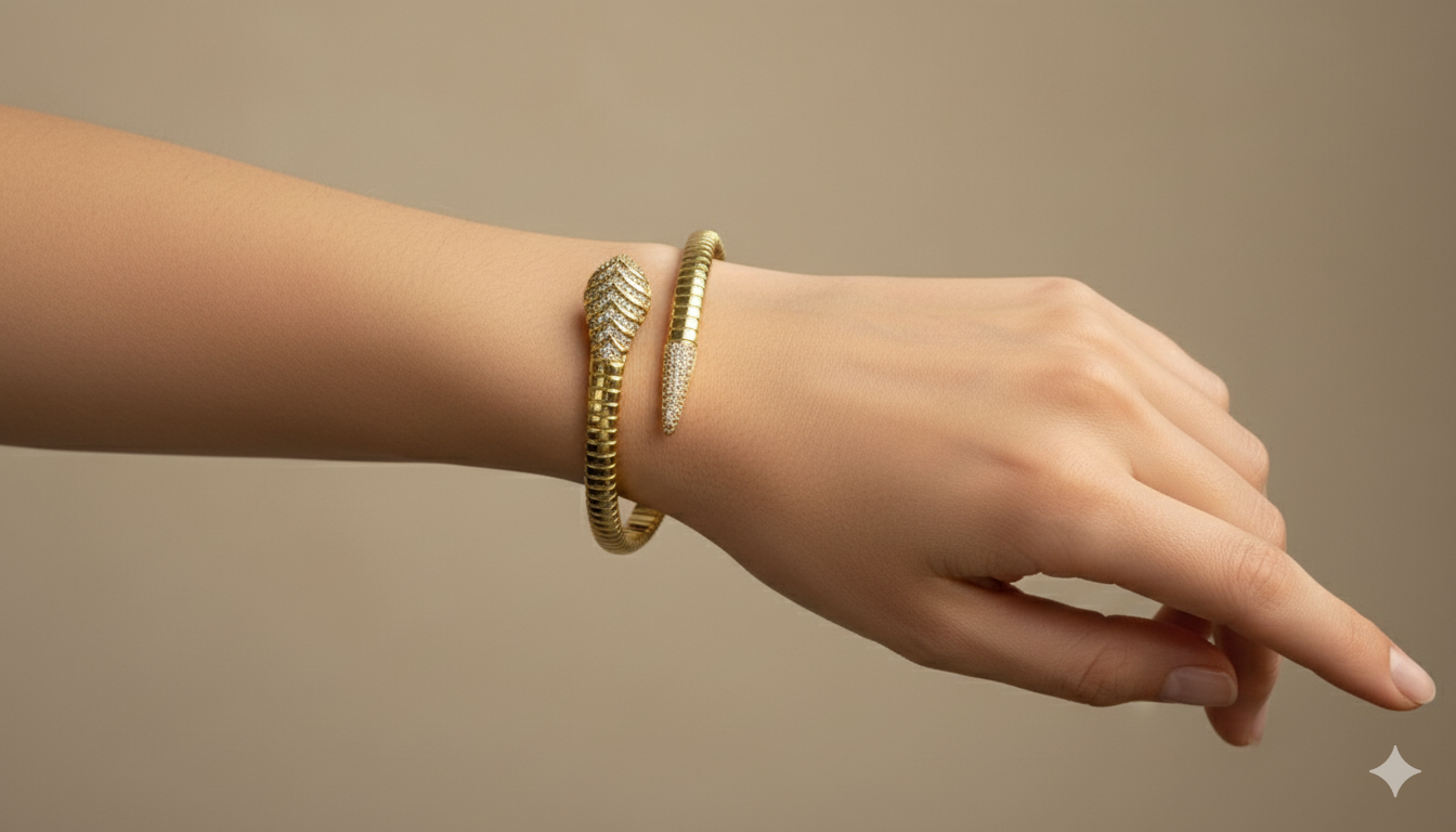 Snake Cuff Bracelet