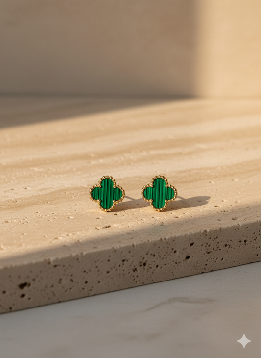 Small Clover Stud Earrings