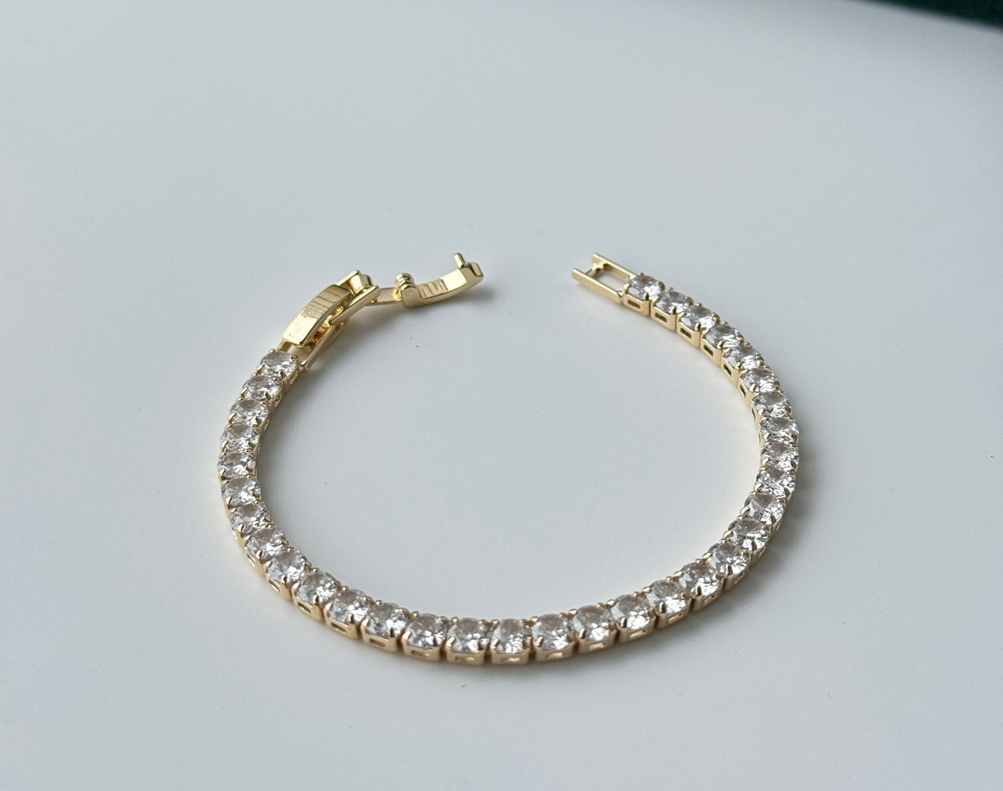 Tennis Bracelet – Elegant CZ Diamond Chain Bracelet for Women