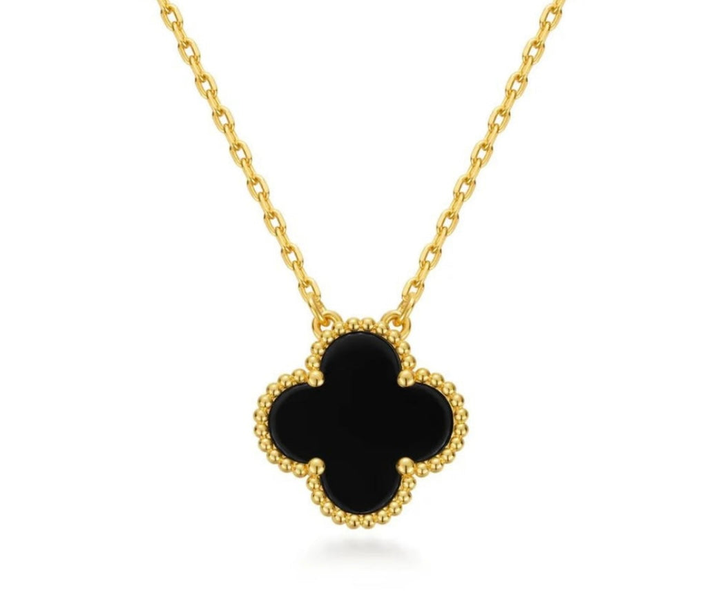 Black Clover Necklace