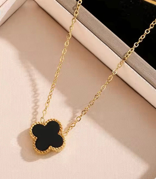 Black Clover Necklace