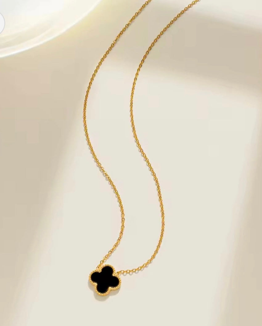 Black Clover Necklace